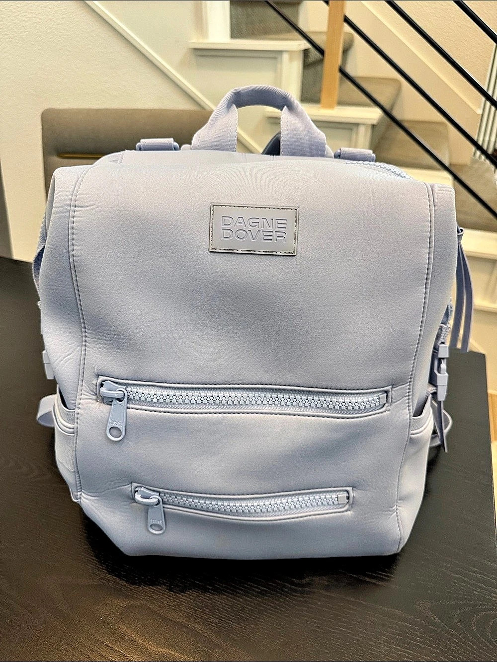 Dagne Dover Neoprene Diaper Bag Size Large in Blue